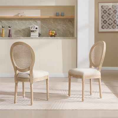 Set of 2 French Country Dining Chairs