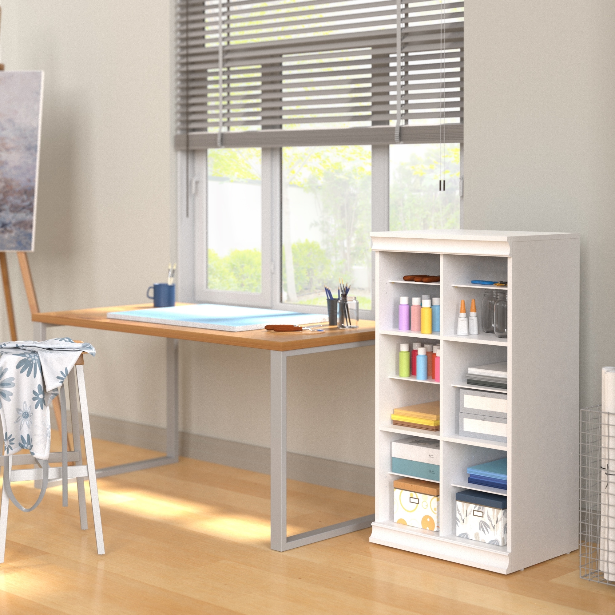 ClosetMaid Modular Storage Divided Shelf Unit