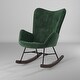 preview thumbnail 9 of 46, Carson Carrington Mid-century Modern Velvet Rocker Accent Chair