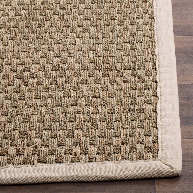 SAFAVIEH Natural Fiber Zymryd Basketweave Seagrass Rug