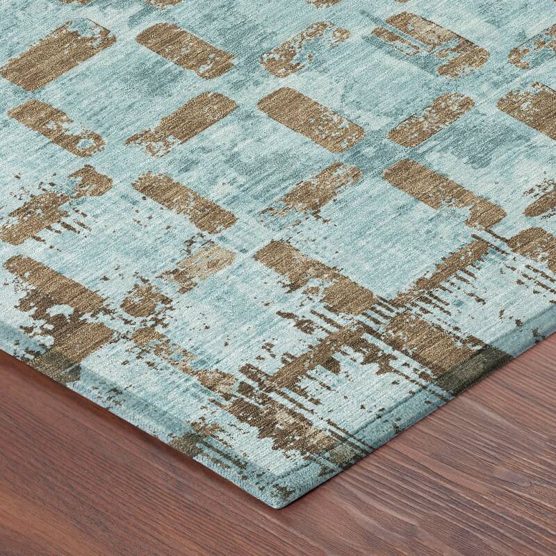 Machine Washable Indoor/ Outdoor Casual Foxfield Chantille Rug