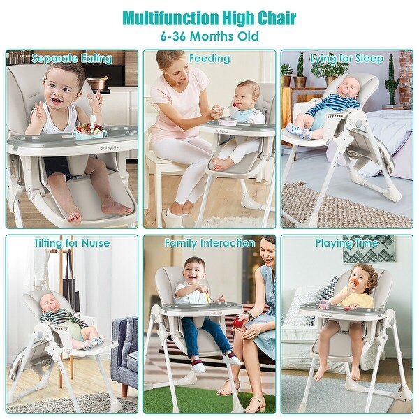 tilting high chair