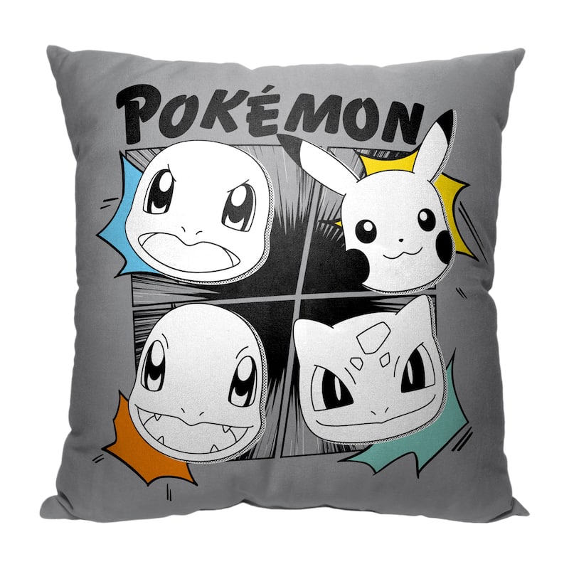 Pokemon One of a Kind 18 Inch Throw Pillow