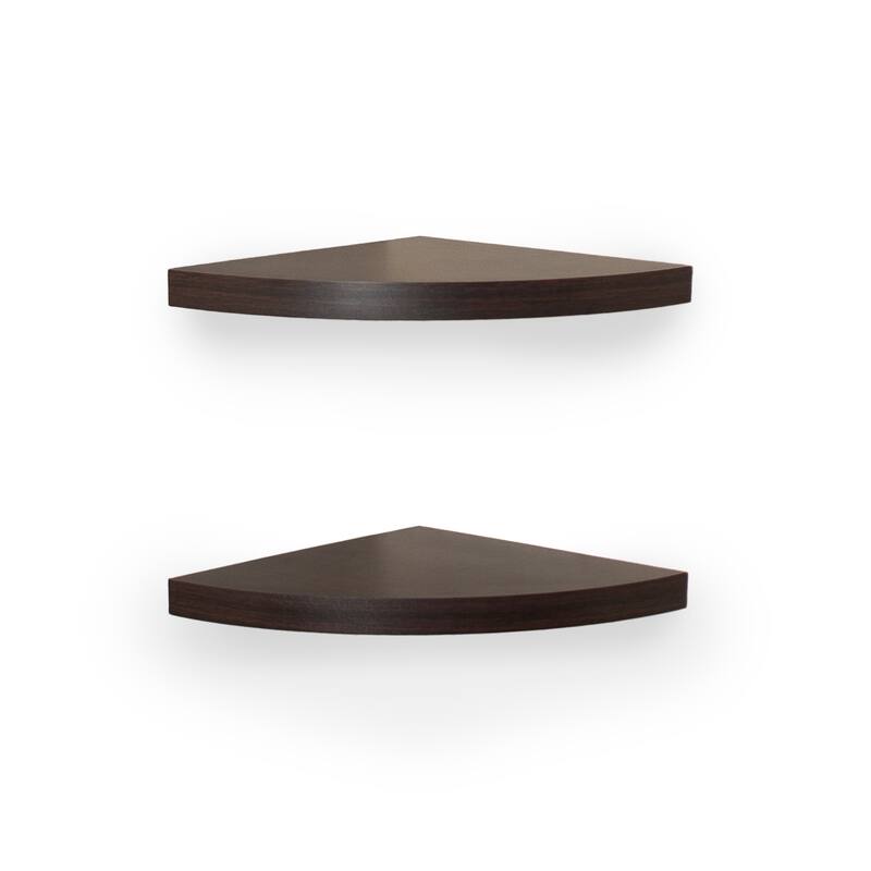 Corner Radial Shelves (Set of 2)