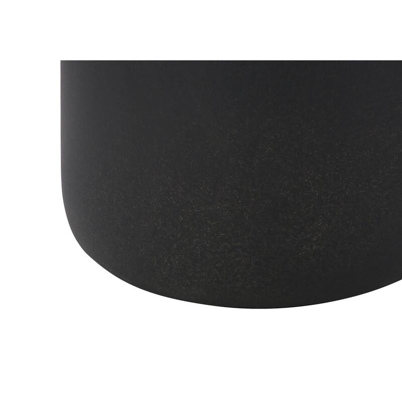 24"h Table Lamp, Black Ceramic, Beige Shade, Contemporary