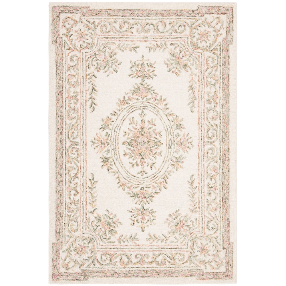 SAFAVIEH Handmade Micro-Loop Lelouda Wool Rug