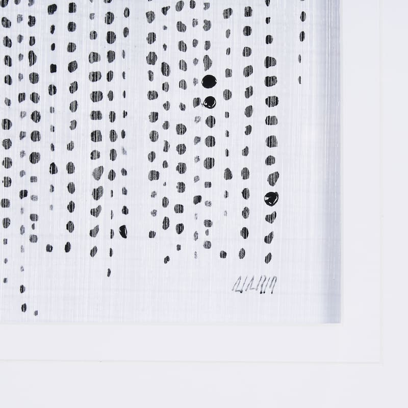 Dot Texture III Framed Art Print