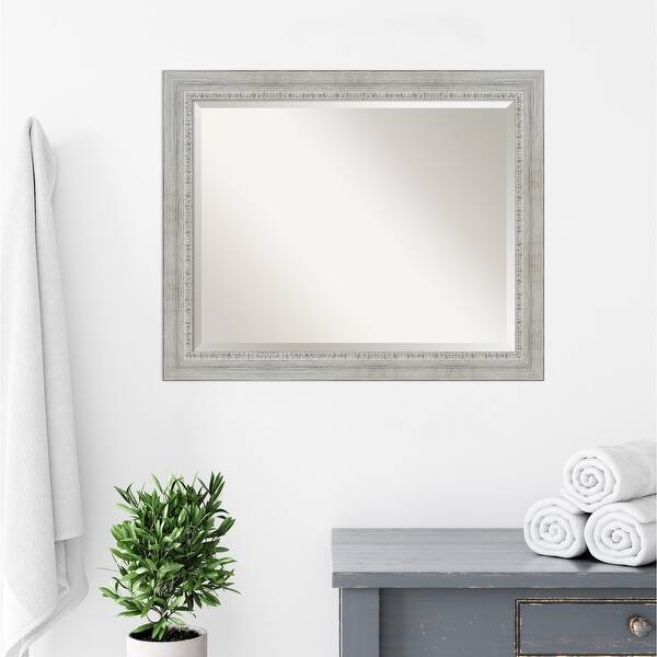 Shop for white framed bathroom mirror online at target. amanti art