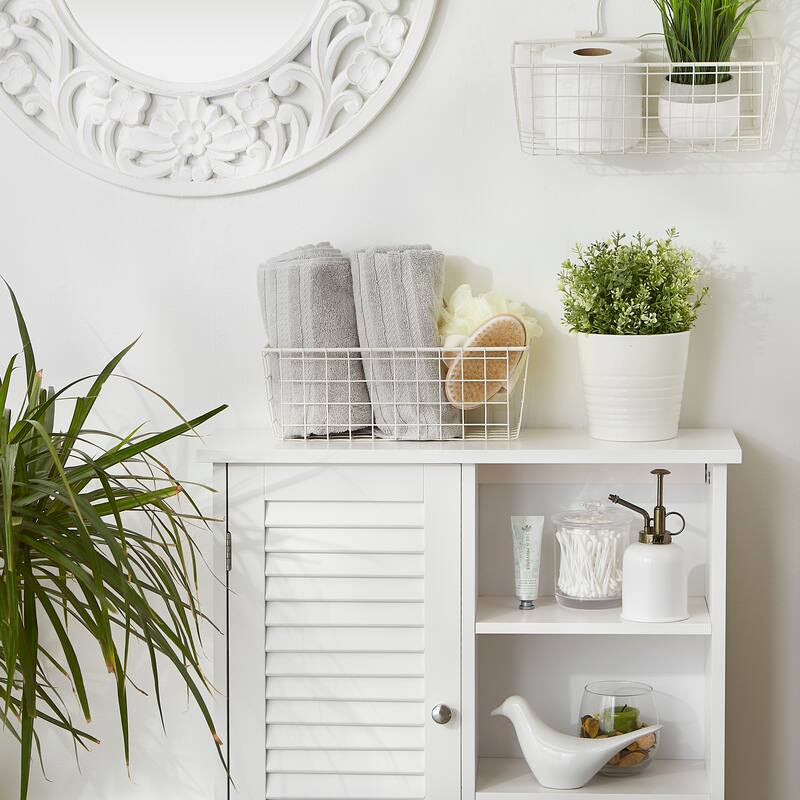 DII Wire Wall Basket(Set of 2) Grey