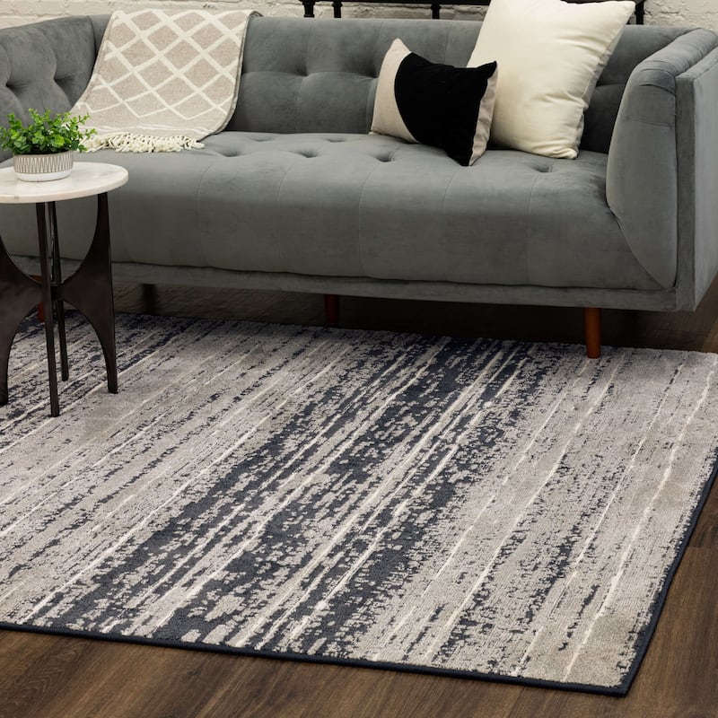 Mohawk Home Chaffee Abstract Stripe Area Rug