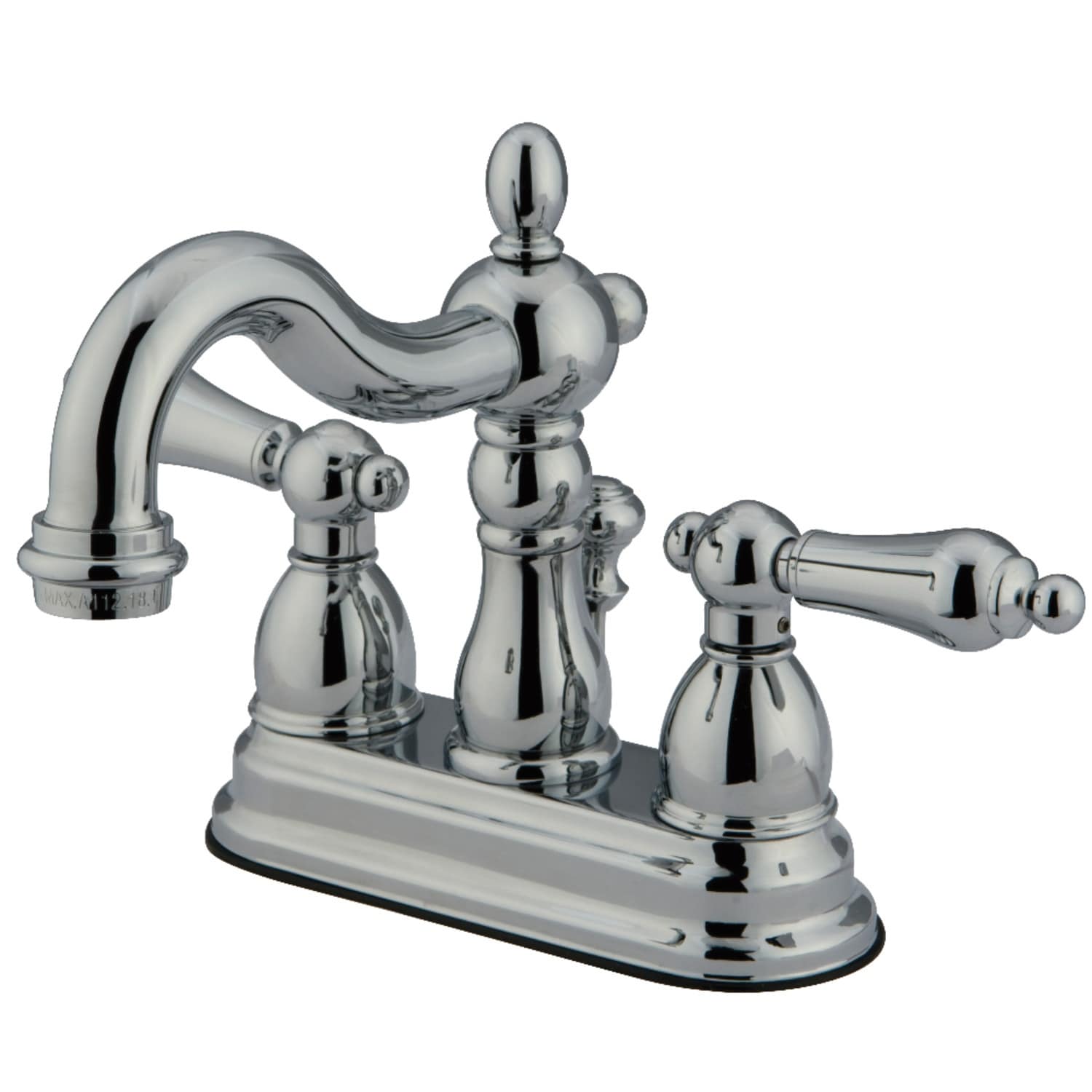 Kingston Brass Heritage 4 in. Centerset Bathroom Faucet