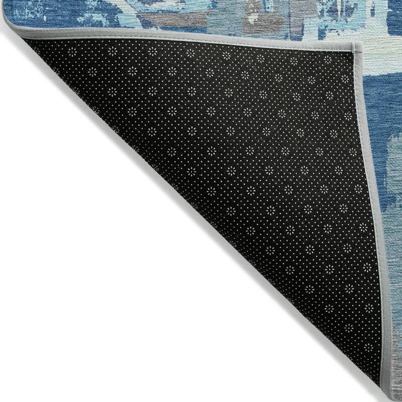 Machine Washable Indoor/ Outdoor Chantille Contemporary Rug