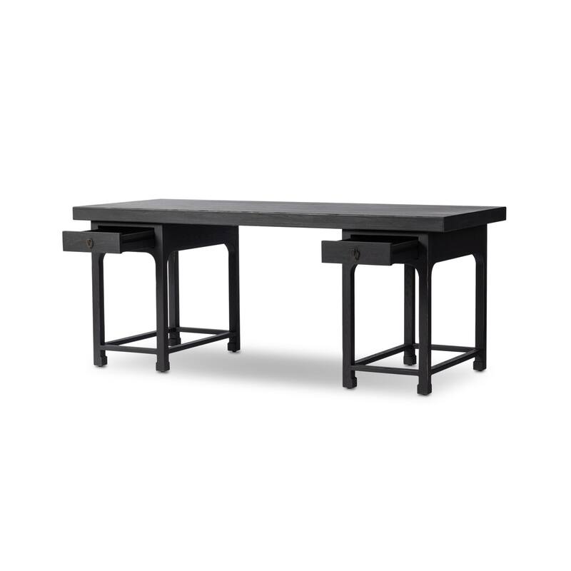 Sydney Desk-Aged Black Oak