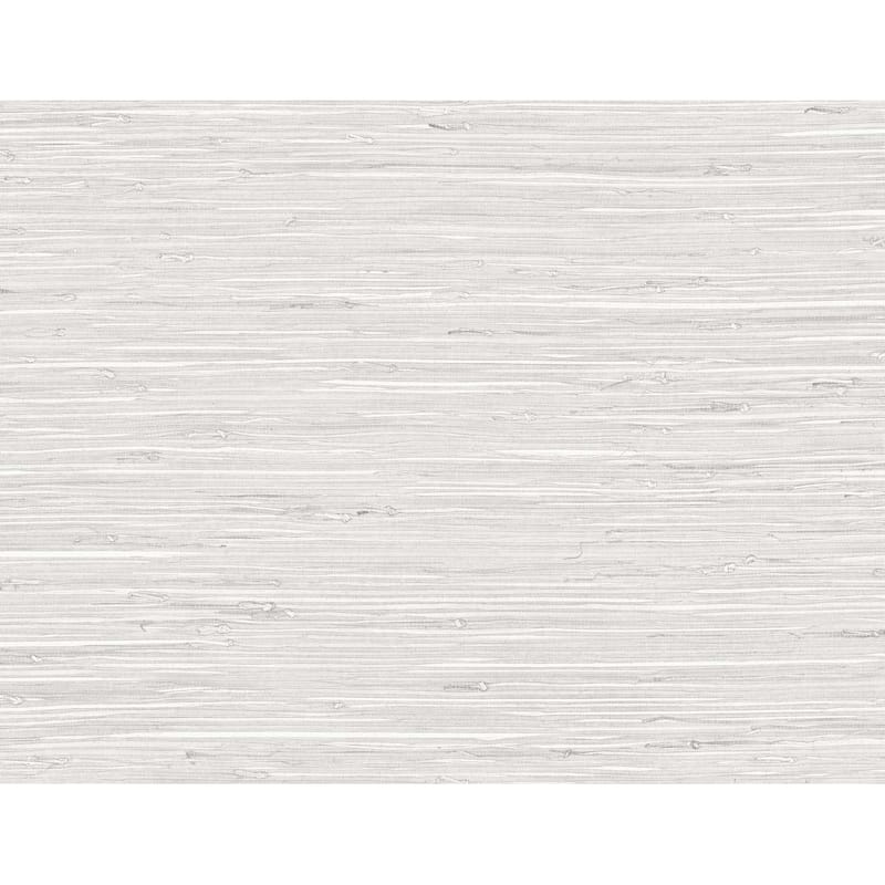 DuPont Tedlar Marion Faux Arrowroot High Performance Vinyl Unpasted Wallpaper - 27 in. W x 27 ft. L - Pumice