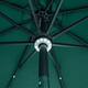 10ft Patio Umbrella with Lights without Base Outdoor Solar Umbrella
