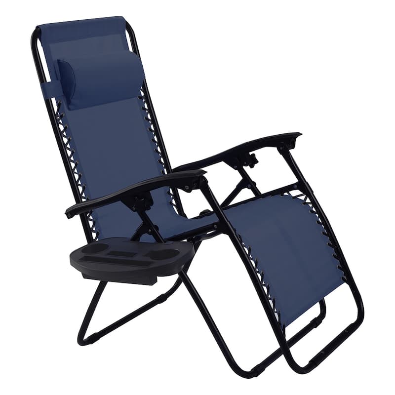 Adjustable Recliner Lounge Zero Gravity Chair (Set of 2)
