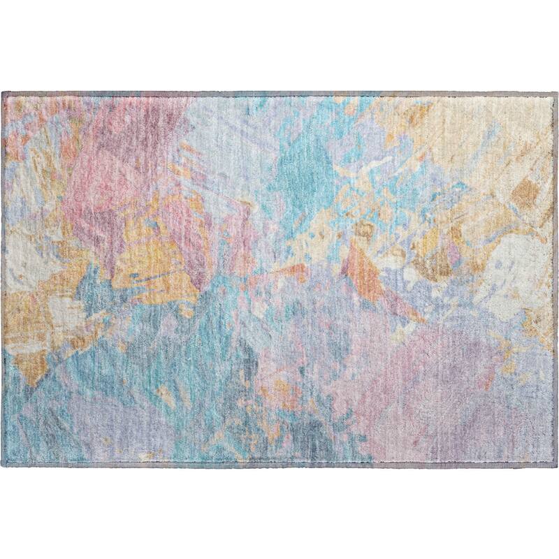 Premium Washable Super Soft Modern Brushstrokes Mayfield Rug