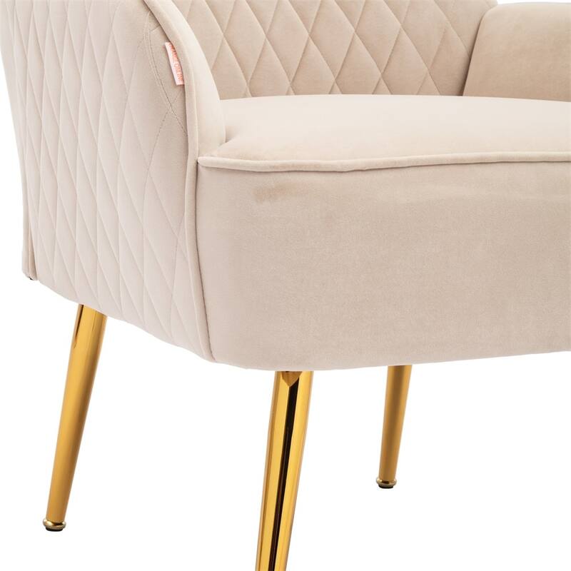Moda Furnishings Deangelo Mid-century Accent Chair