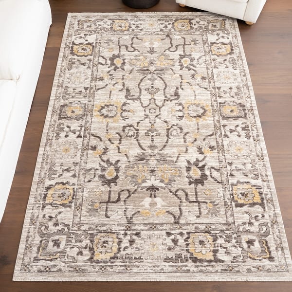 slide 2 of 8, Nuloom Devaki Traditional Medallion Area Rug 10' x 13' - Beige - Rectangle