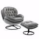 preview thumbnail 68 of 133, TV Chair Accent Chair for Living Room with Ottoman