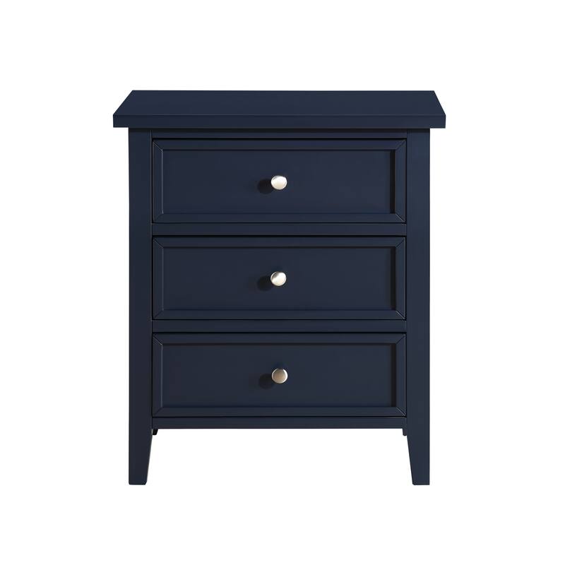 Luca 3-drawer Nightstand, Bedroom Furniture