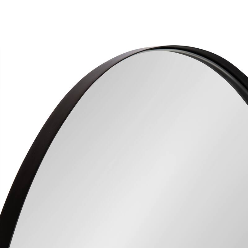 Kate and Laurel Rollo Oval Framed Wall Mirror