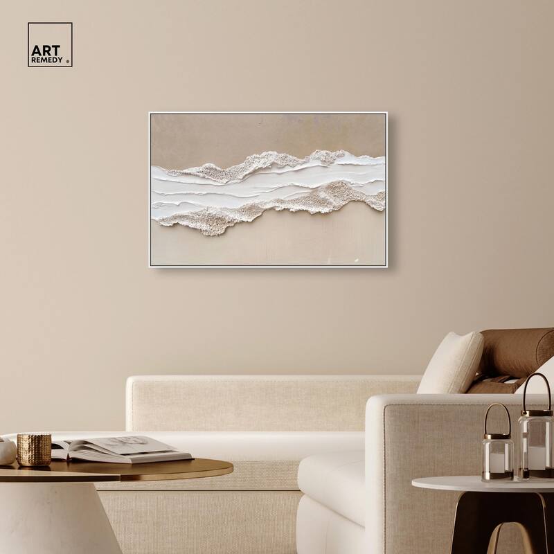 Textured Sea I Canvas by Art Remedy