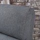 preview thumbnail 18 of 19, Halima Fabric 2-seater Recliner Club Chair by Christopher Knight Home