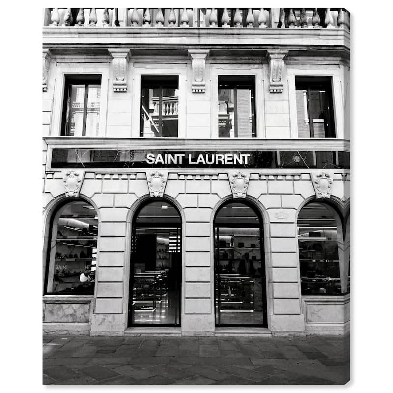 Glam Store front II Canvas by Art Remedy, Gallery Wrapped - 36" x 45"
