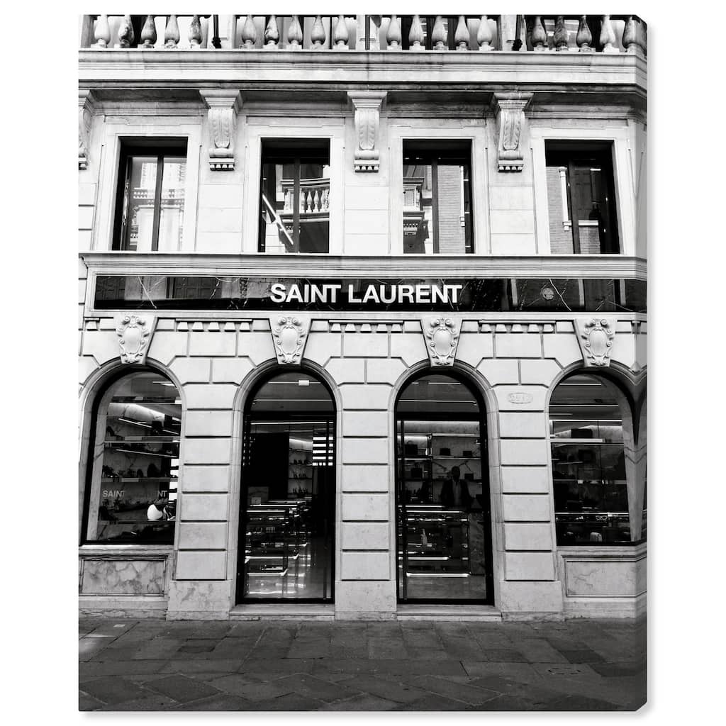 Glam Store front II Canvas by Art Remedy, Gallery Wrapped