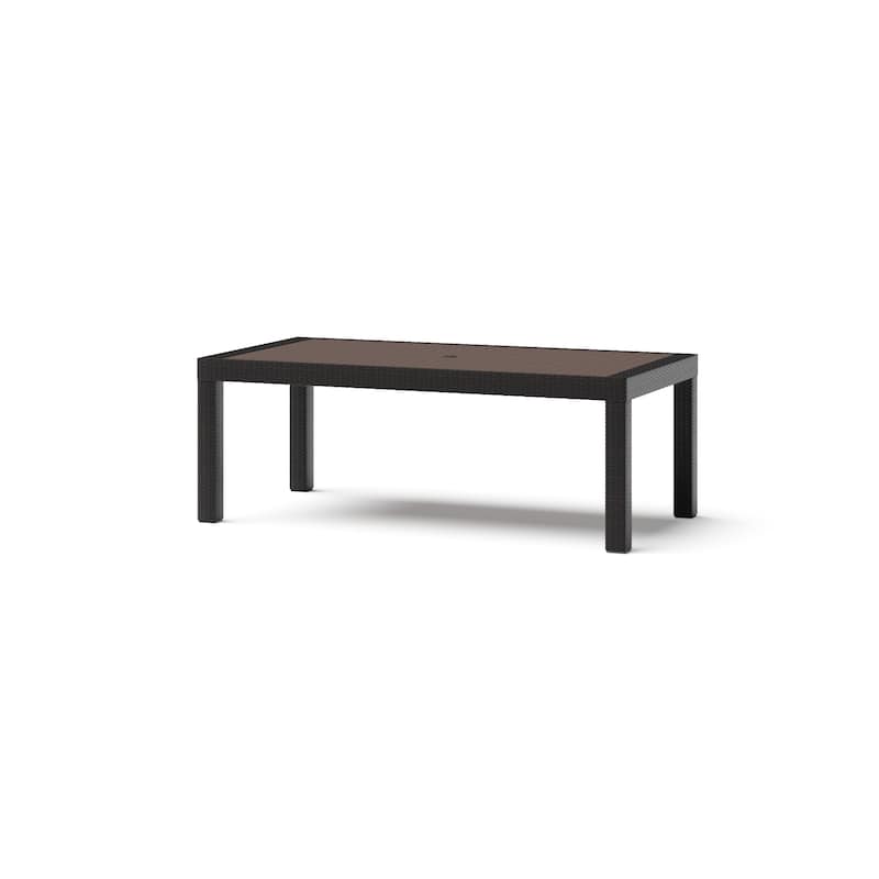 Deco 9 Piece Aluminum Outdoor Patio Dining Set