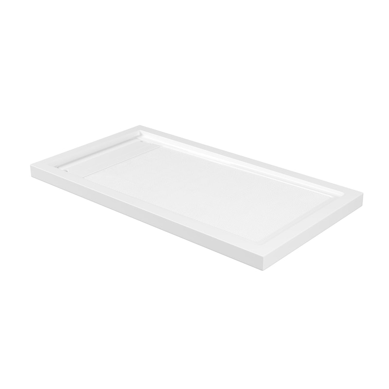 OVE DECORS Adena White Shower Base 60x36 in white