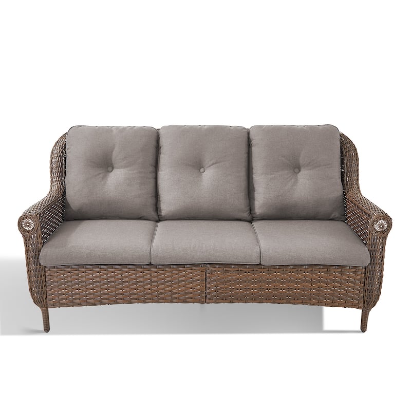 Patio Furniture Outdoor Couch 3 Seater Sofa