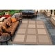 preview thumbnail 3 of 37, Dream Decor Rugs Pergola Checkers Indoor Outdoor Area Rug