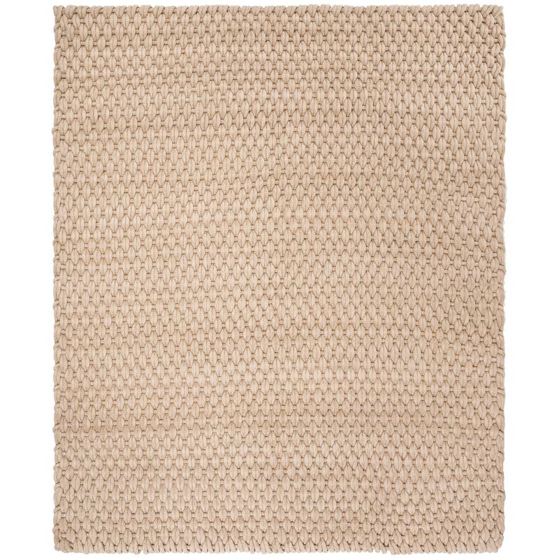 SAFAVIEH Handmade Manhattan Audette Modern Wool Rug - 8' x 10' - Beige