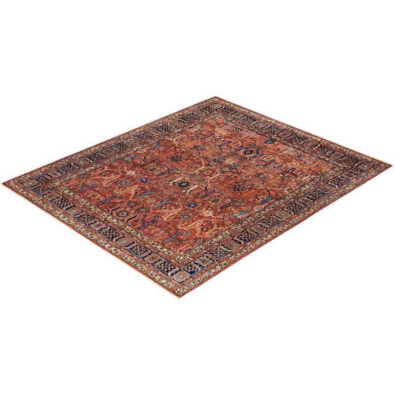 Serapi One-of-a-Kind Hand-Knotted Area Rug - Red - 8' 3" x 10' 0"