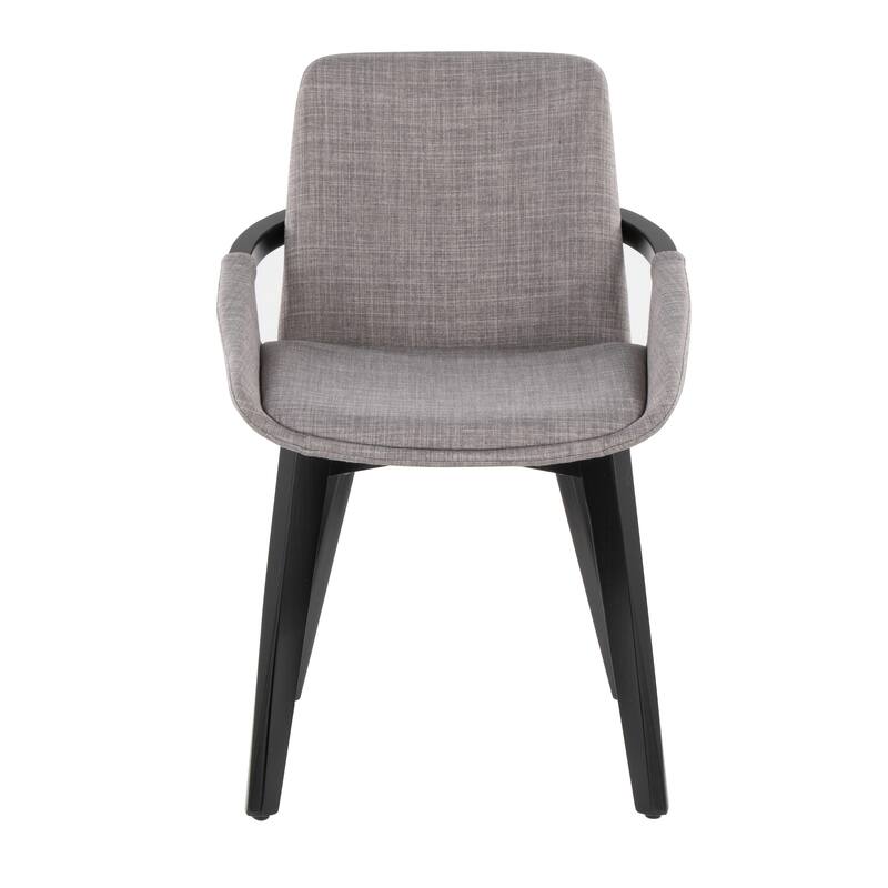 Porch & Den Pugo Contemporary Chair with Black Finish