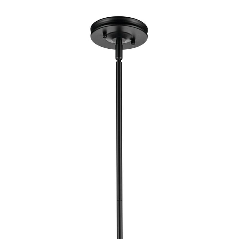 Kichler Lighting Laria 14 Inch 1 Light Pendant with Clear Glass in Black