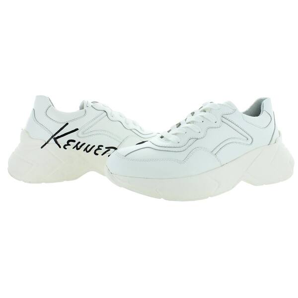 Shop Kenneth Cole New York Womens Lydia Dad Sneakers Chunky Logo Overstock 31446465