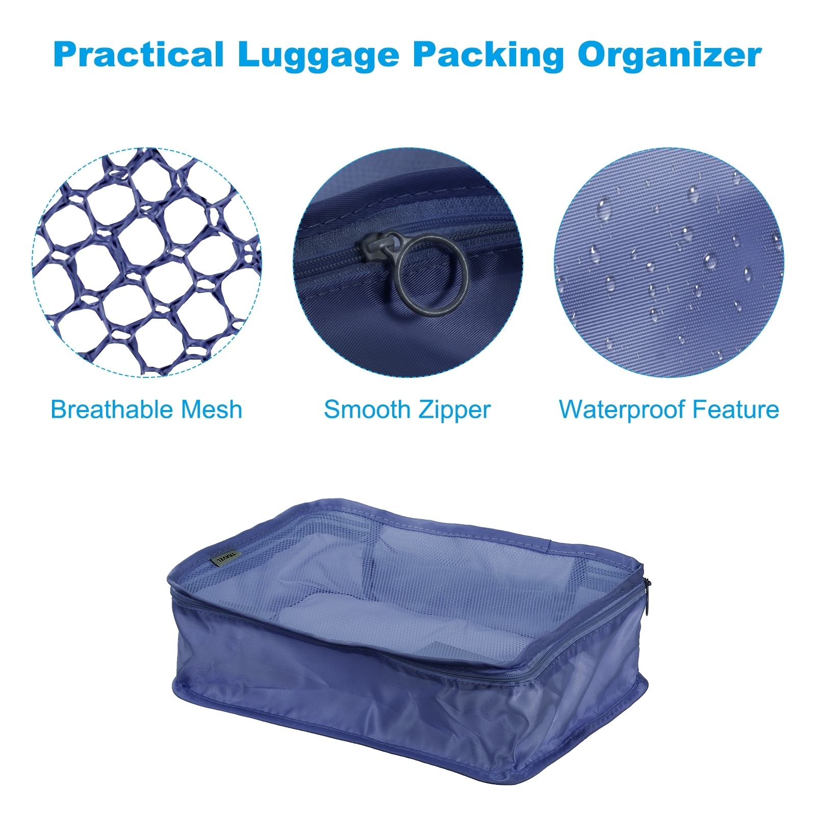 7 Pcs Packing Cube for Travel Packing Organizers Set Storage Bags On Sale Bed Bath Beyond 38274796