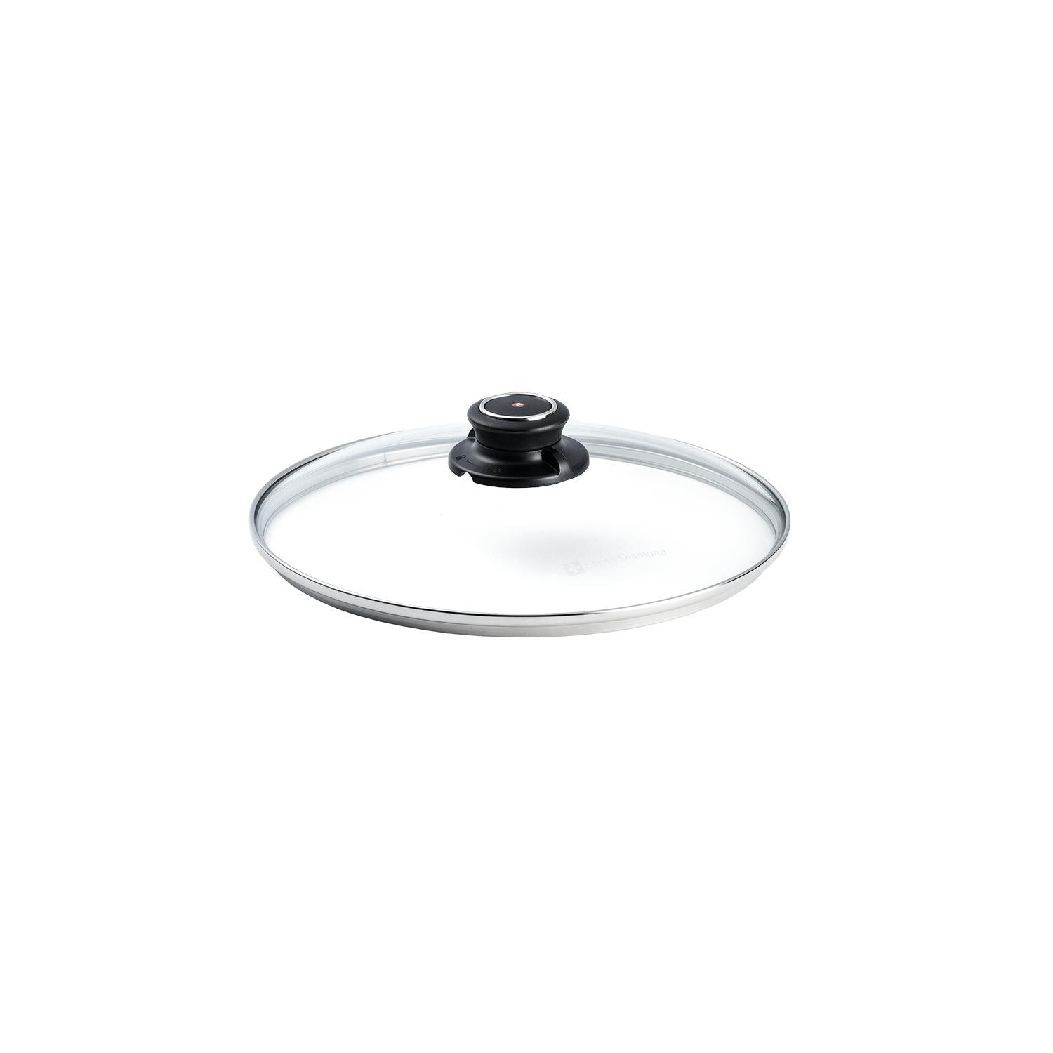 Swiss Diamond 9.5" (24 cm) Tempered Glass Lid - in Box