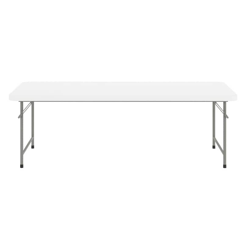 4.93-Foot Kid's Plastic Folding Activity Table - Play Table - 59.25"D x 29"W x 19"H