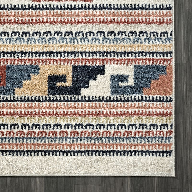 Abani Rug Sedona Southwestern Diamond Pattern Area Rug