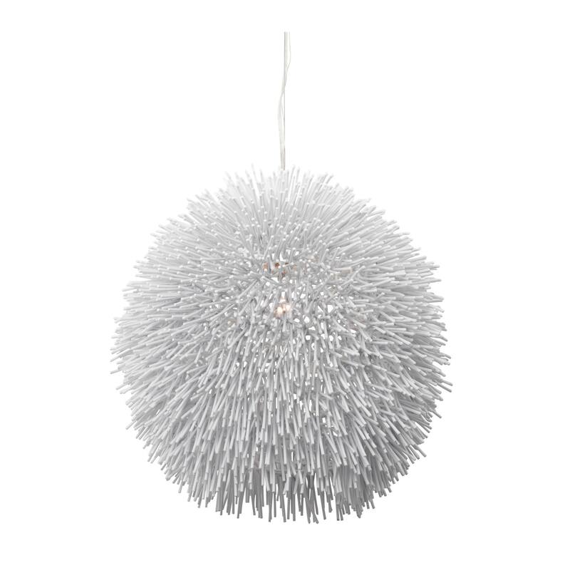 Varaluz Urchin 1-Light Pendant - White