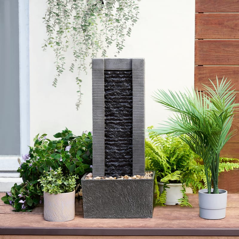 Teamson Home 29.25" Demeter Waterfall Fountain