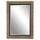 preview thumbnail 1 of 5, Uttermost Island Braided Straw Mirror - 29.5"x 41.375"