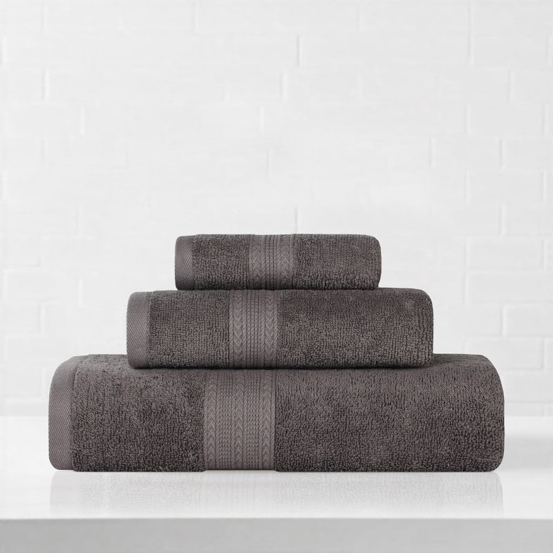 Superior Eco-Friendly Cotton 3-Piece Towel Set