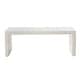 preview thumbnail 3 of 6, Cream Capiz Shell Mosaic Inlay Living Room Coffee Table