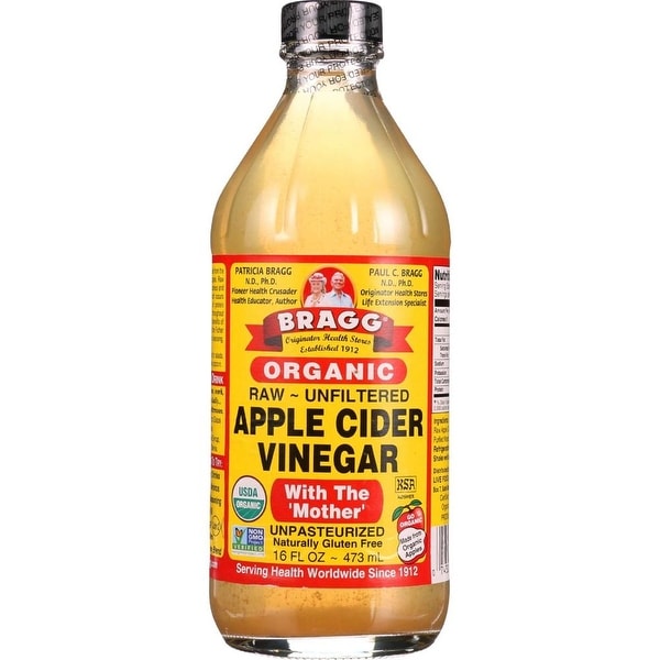 Bragg - Organic Raw Unfiltered Apple Cider Vinegar ( 3 - 16 FZ)