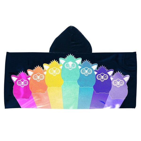 Hasbro Furby Youth Hooded Towel - 22x51 inches - Bed Bath & Beyond